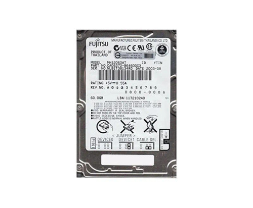 CA06272-B64600C3 - Fujitsu 60GB 4200RPM 2.5" IDE 2MB HDD