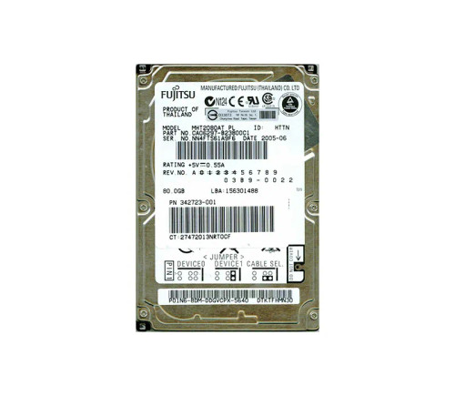 CA06297-B23800C1 - Fujitsu 80GB 4200RPM 2.5" IDE HDD