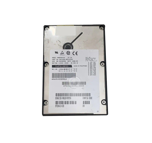 MAB3091SC - Fujitsu 9.1GB 7200RPM Ultra2 SCSI 3.5" HDD