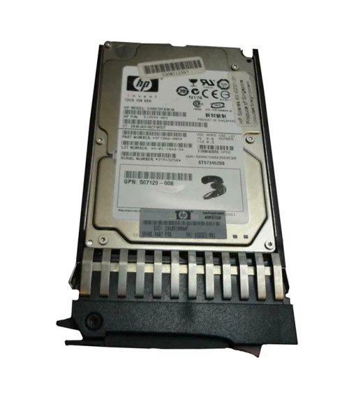 EH0072F2FAWJA - HP 73GB 15000RPM SAS 6Gb/s 2.5" HDD