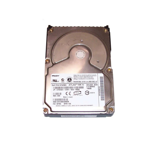 8B146J008075G - Maxtor 147GB 10K RPM Ultra320 SCSI 3.5" HDD