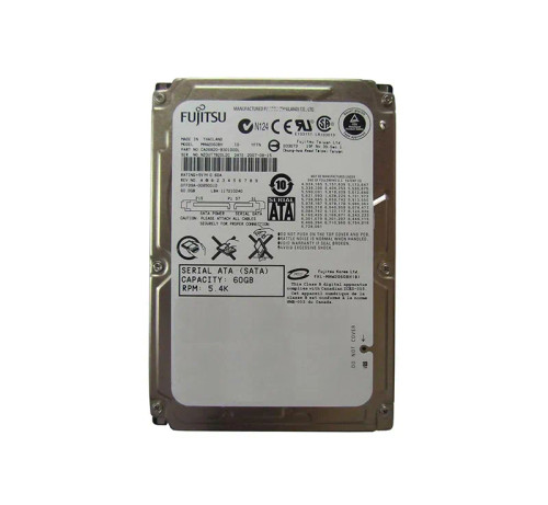 CA06820-B30100DL - Fujitsu 60GB 5400RPM SATA 2.5" 8MB HDD