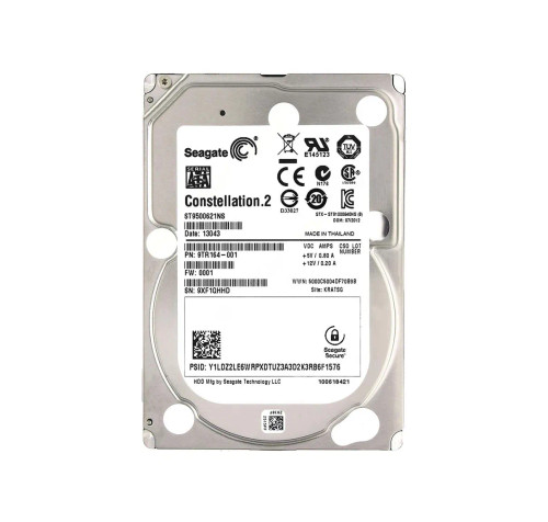 Seagate ST9500621NS Constellation.2 500GB SATA 6Gb/s 2.5HDD