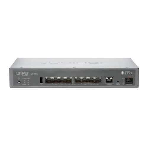 SRX110 - Juniper 8 x Ports FE + 1 x Port VDSL2/ADSL2+ 1U Rack-mountable Services Gateway Appliance