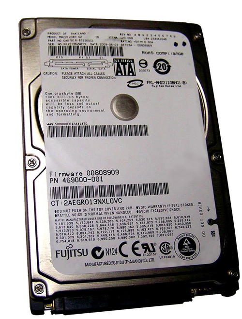 MHZ2120BH - Fujitsu 120GB 5400RPM SATA 8MB 2.5" HDD