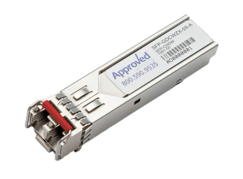 SFP-GDCWZX-59 - Kingston Technology 1000Base CWDM 50km 1591nm SFP Transceiver