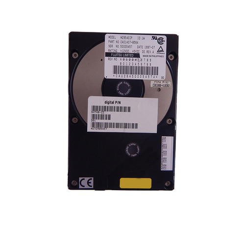 M2954ECP - Fujitsu 4.35GB 7200RPM Wide Ultra SCSI 80-Pin 512KB Cache 3.5-Inch Hard Drive