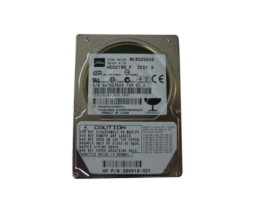 389918-001 - HP 80GB 4200RPM IDE 2.5" HDD