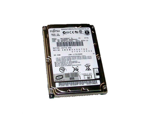 MHT2060ATPL - Fujitsu 60GB 4200RPM IDE Ultra ATA/100 ATA-6 2MB Cache 2.5-Inch Hard Drive