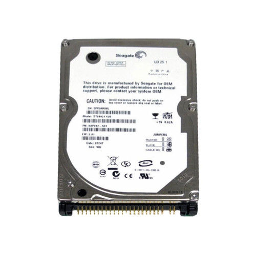 ST9402115A - Seagate LD25 Series 40GB 5400RPM IDE Ultra ATA/100 ATA-6 2MB Cache 2.5-Inch Hard Drive