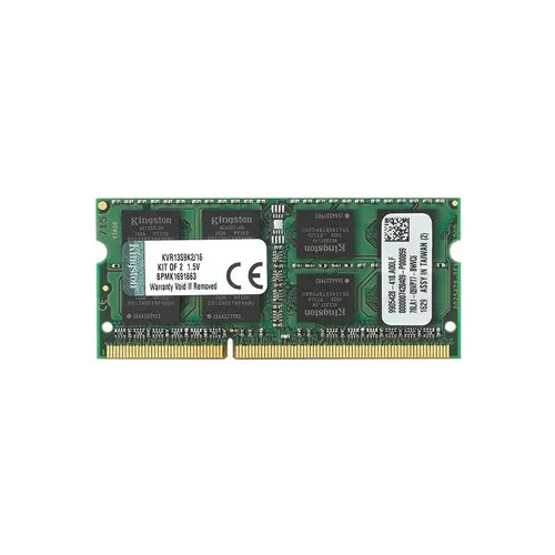 KVR13S9K2/16 - Kingston Technology 16GB DDR3-1333MHz CL9 204-Pin SoDIMM Memory