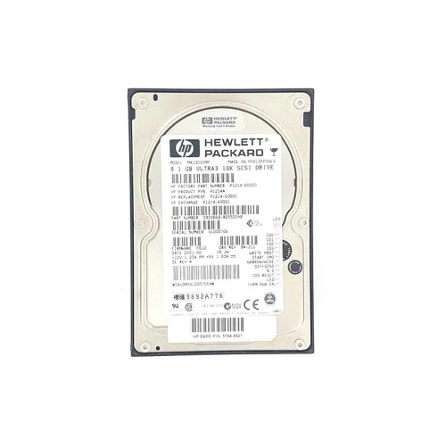 P1214A - HP 9.1GB 10000RPM Ultra-160 SCSI 3.5" HDD