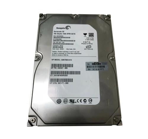 397377-009 - HP 750GB 7200RPM SATA 3.5" Hot-Swap HDD