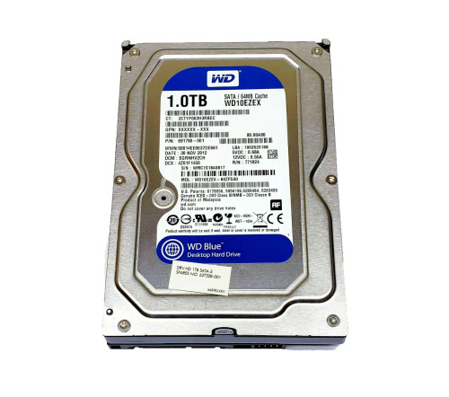 691790-001 - HP 1TB 7200RPM SATA 6Gb/s 3.5" HDD