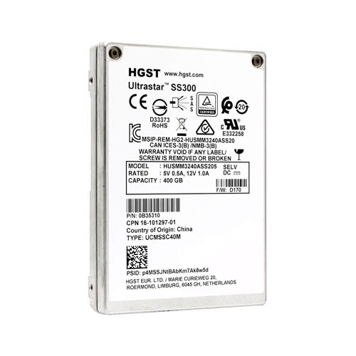 HUSMM3240ASS205 - Hitachi 400GB SAS 12Gb/s 2.5" SSD