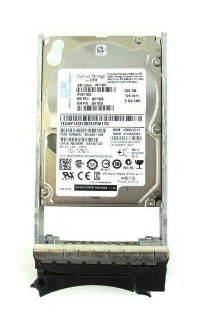 49Y1979 - IBM 300GB 10000RPM SAS 6Gb/s 2.5" Hot-Swap HDD