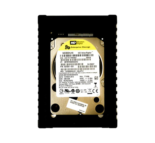 637004-001 - HP 300GB 10000RPM SATA 3Gb/s 2.5" HDD