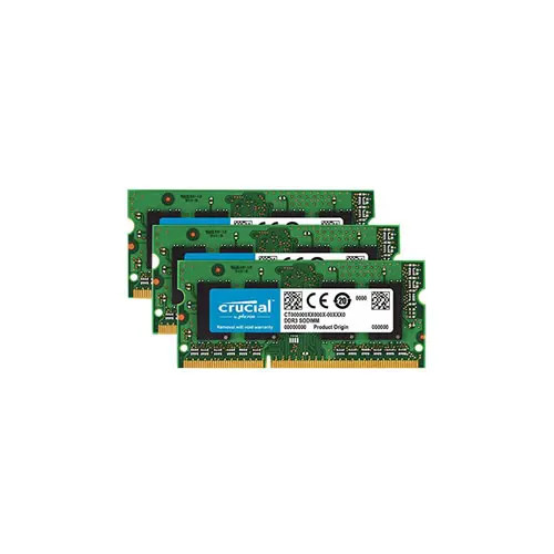 CT3KIT25664BD1339 - Crucial 6GB DDR3-1333MHz CL9 204-Pin SODIMM Memory