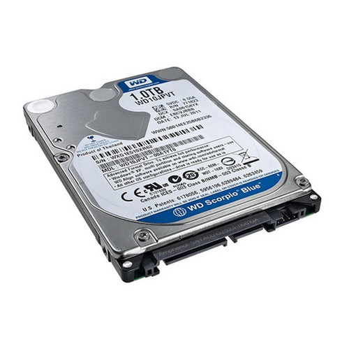 WD10JPVX-11JC3T0 - Western Digital Blue 1TB 5400RPM SATA 6Gb/s 8MB Cache 2.5-inch Hard Drive