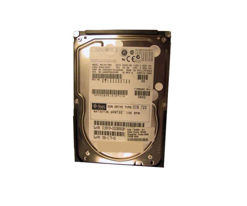 390-0175-02 - SUN 73GB 10000RPM Ultra-320 SCSI 3.5" HDD