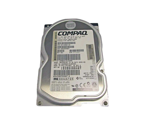 3R-A0920-AA - HP 9.1GB 7200RPM Ultra-2 SCSI 80-Pin 3.5" HDD