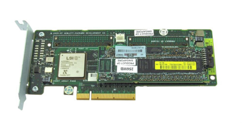 013159-001 - HP Smart Array P400 PCI-Express 8-Channel Serial Attached SCSI (SAS) RAID Controller Card with 256MB BBWC (Battery Backed Write