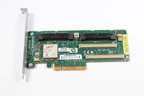 013159-004 - HP Smart Array P400 PCI-Express 8-Channel Serial Attached SCSI (SAS) RAID Controller Card with 256MB BBWC (Battery Backed Write