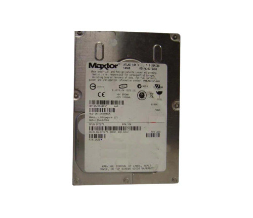 8D147J004495F - Maxtor 147GB 10K RPM Ultra320 SCSI 3.5" HDD