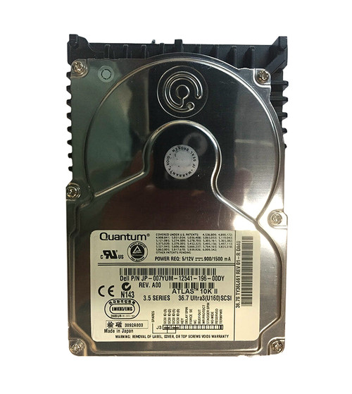 TY36L461 - Quantum Atlas 10K II 36.7GB 10000RPM Ultra160 SCSI 8MB Cache 68-Pin 3.5-Inch Hard Drive