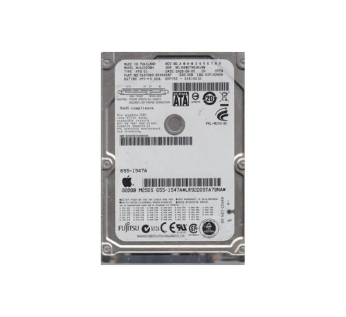 CA07083-B50600AP - Fujitsu 320GB 5400RPM SATA 8MB 2.5" HDD