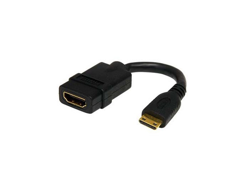 HDACFM5IN - StarTech 5in High Speed HDMI Adapter Gold-plated Connectors Cable Black