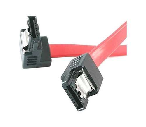 StarTech 12in Latching SATA Right Angle Cable for LSATA12RA1 - Serial ATA Cable