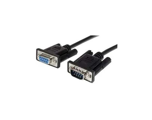 MXT1002MBK - StarTech 2m Black Straight Through DB9 RS232 Serial Cable M/F