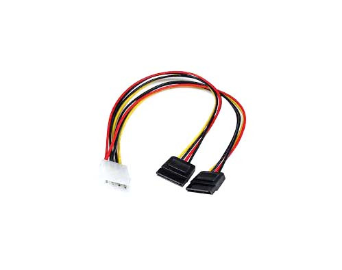 PYO2LP4SATA - StarTech 12in LP4 to 2x SATA Power Cable