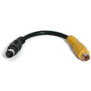 SVID2COMP - StarTech 6in S-Video to Composite Adapter Cable