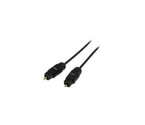THINTOS15 - StarTech 15 ft Thin Toslink Digital Optical SPDIF Audio Cable