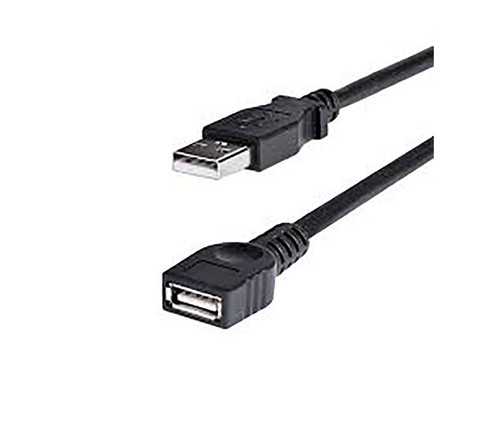 USBEXTAA6BK - StarTech 6ft Black USB 2.0 Extension Cable A to A M/F