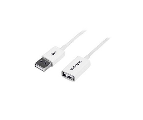 USBEXTPAA3MW - StarTech 3m White USB 2.0 Extension Cable A to A M/F