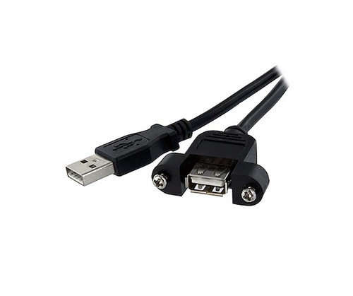 USBPNLAFAM3 - StarTech 3ft Panel Mount USB Cable