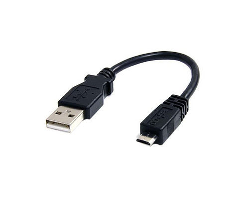 StarTech 6-Inch Micro USB Cable A to Micro B for Data Transfer - Compatible with ProLiant DL360p Gen8 Servers