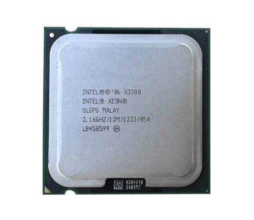 SLGPG - Intel Xeon X3380 Quad-Core 3.16GHz LGA775 Processor