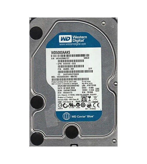WD5000AAKS-60A7B2 - Western Digital 500GB 7200RPM SATA 3Gb/s 16MB 3.5" HDD