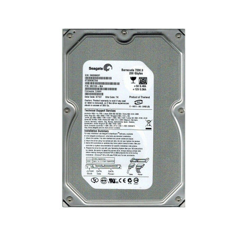 9BD138-304 - Seagate BarraCuda 7200.9 Series 500GB 7200RPM SATA 3Gb/s 8MB Cache CE 3.5-Inch Hard Drive