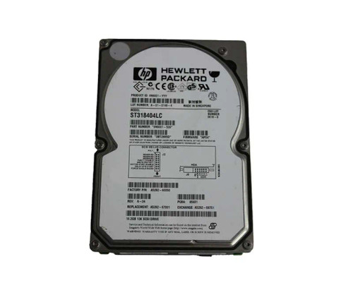 A5282-67001 - HP 18.2GB 10000RPM Ultra2 SCSI 3.5" HDD
