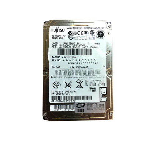CA06557-B35300C1 - Fujitsu 80GB 4200RPM 2.5" IDE HDD
