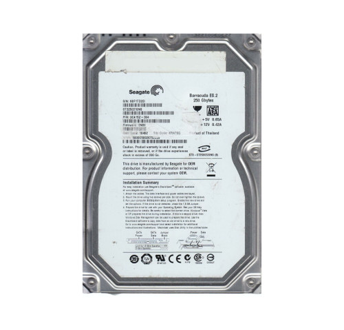 9CA152-304 - Seagate BarraCuda ES.2 Series 250GB 7200RPM SATA 3Gb/s 32MB Cache CE 3.5-Inch Hard Drive