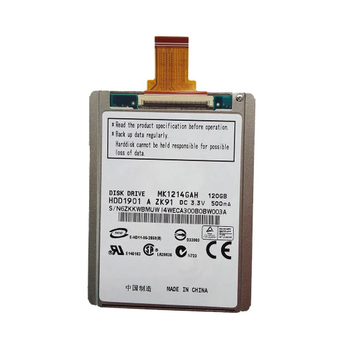 MK1214GAH - Toshiba 120GB 4200RPM IDE 1.8" HDD