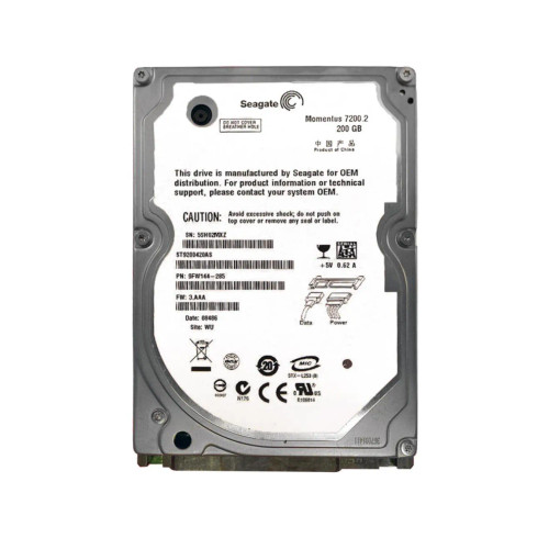 ST9200420AS - Seagate 200GB 7200RPM SATA 16MB 2.5" HDD