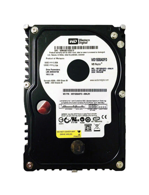 WD1500ADFD-00NLR1 - Western Digital 150GB 10000RPM SATA 16MB 3.5" HDD