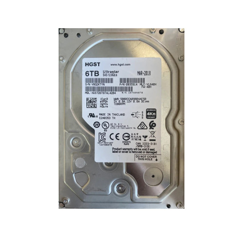 HUS726T6TAL4204 - HGST 6TB SAS 12Gb/s 7200RPM 3.5" HDD